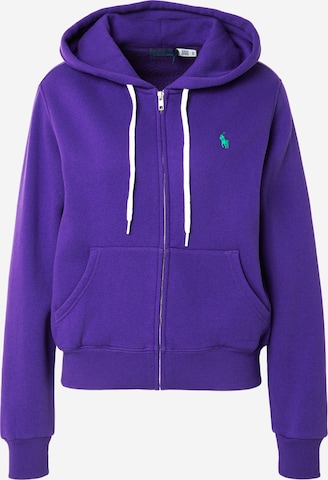 Polo Ralph Lauren Кофта на молнии в Лиловый: спереди