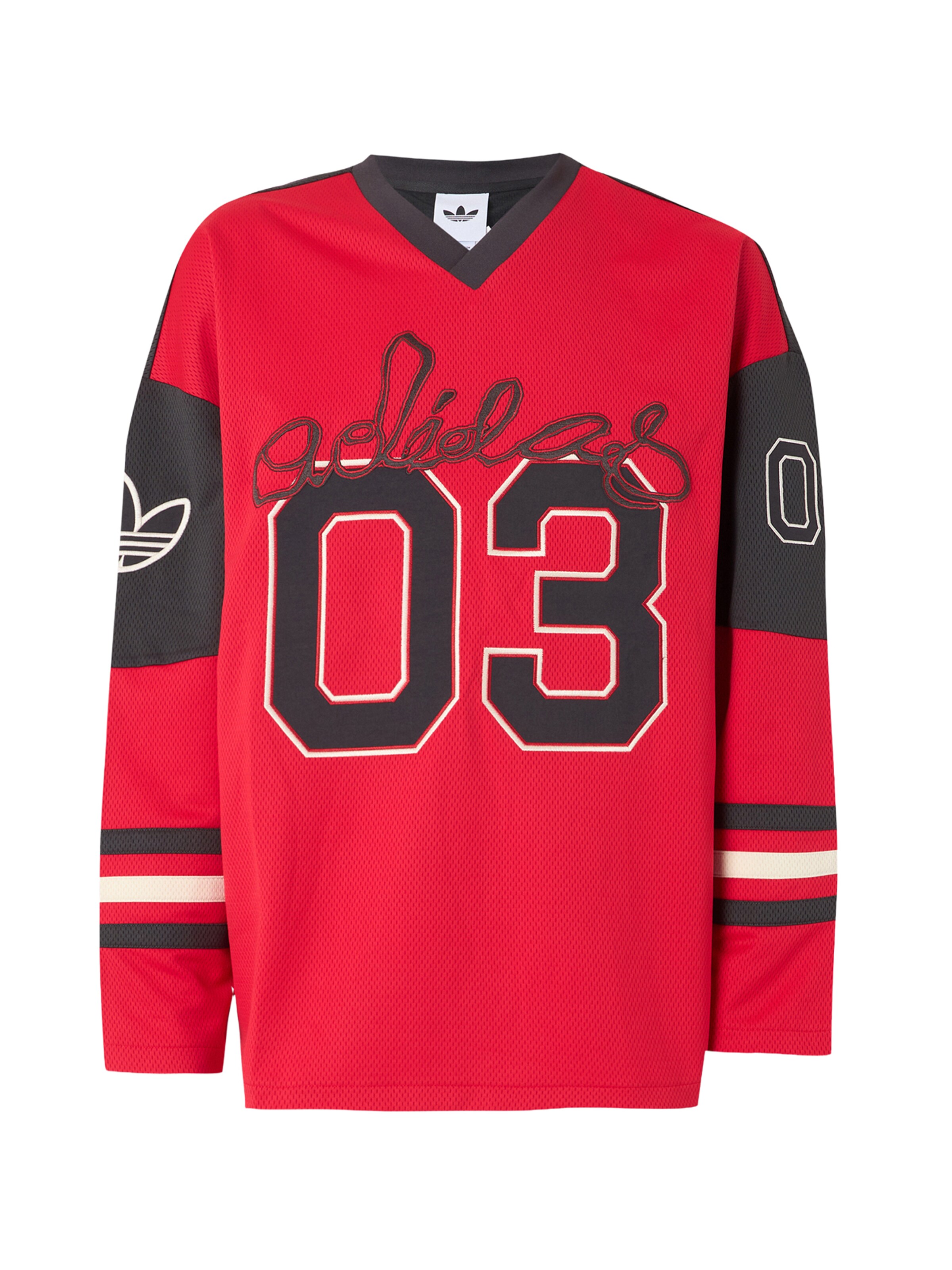 ADIDAS ORIGINALS Shirt 'HOCKY' in Red: front