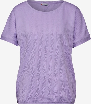 STREET ONE Shirt in Purple: front