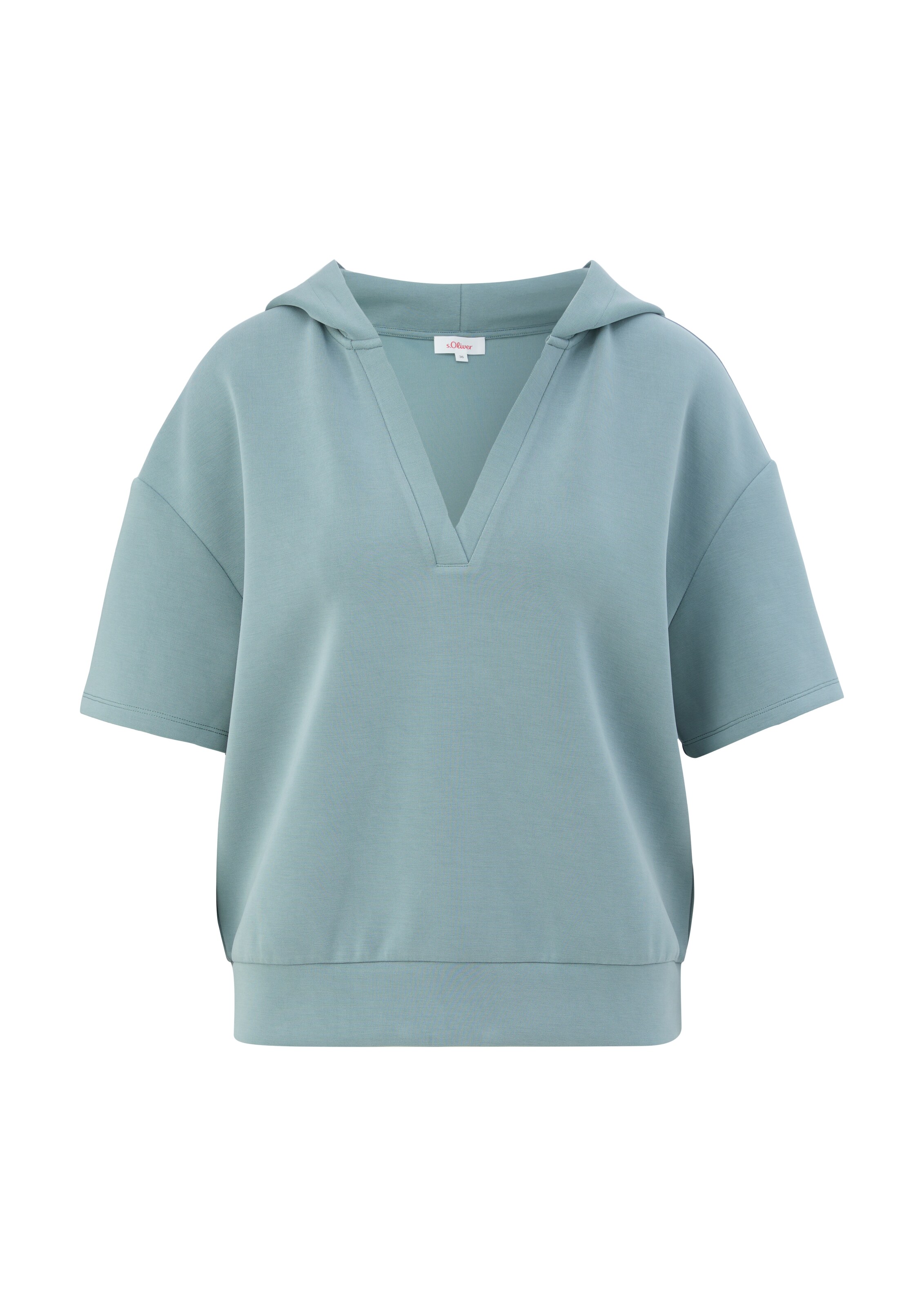 s.Oliver Sweatshirt in Blau: Vorderseite