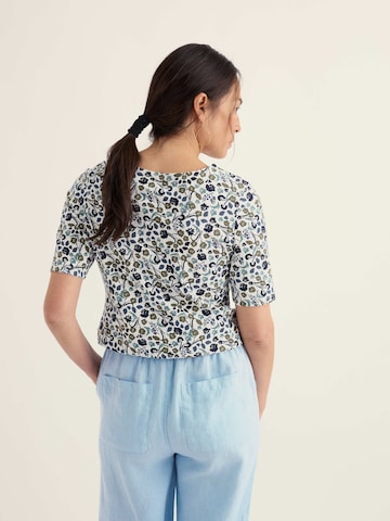 Seasalt Cornwall Shirt 'Poisson' in Green