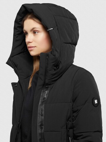 khujo Between-Seasons Coat 'Namita' in Black