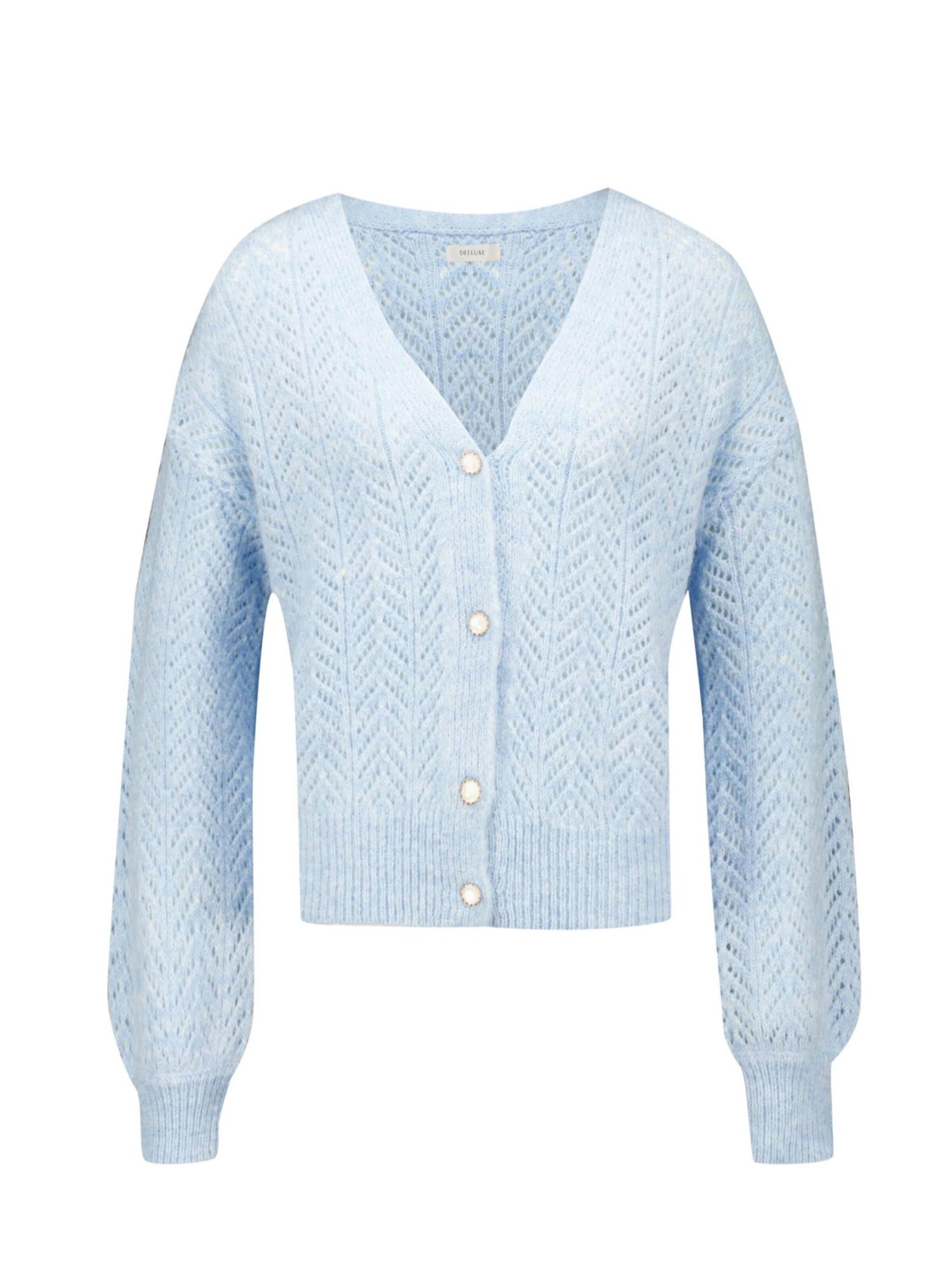 Cardigan Deeluxe en bleu : devant