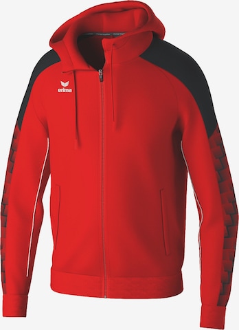 ERIMA Sportsweatjacke in Rot: Vorderseite