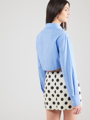 Monki Blouse in Blauw