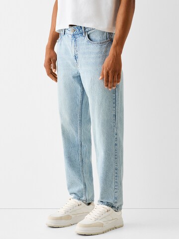 Bershka regular Jeans i blå