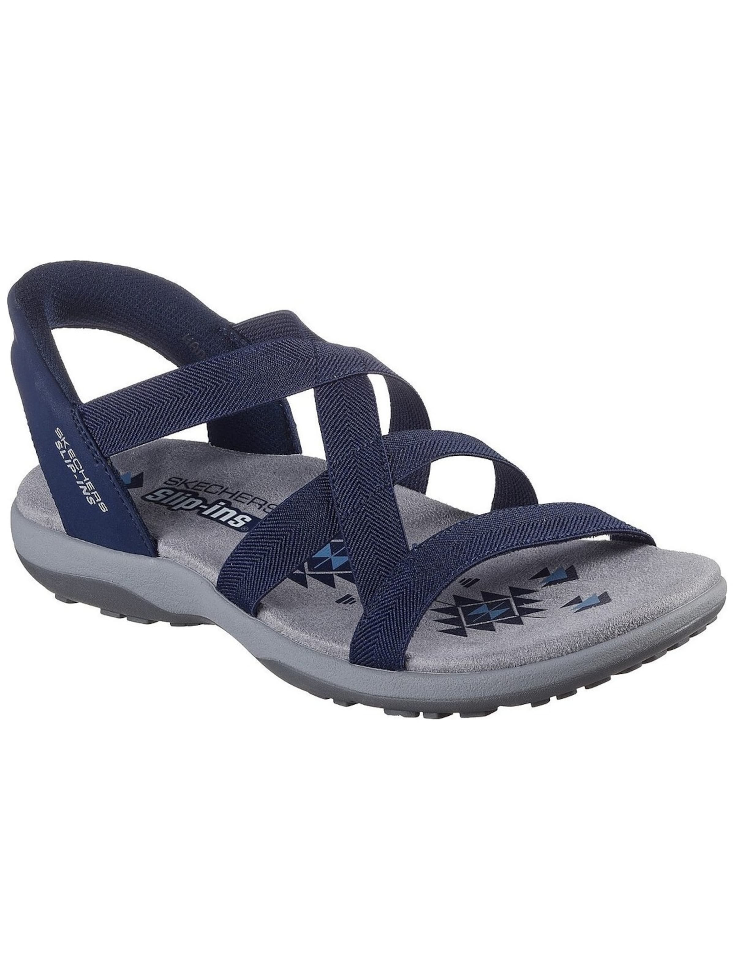 Sandalo 'Skechers Reggae Slim - Stretch Flex' di SKECHERS in blu: frontale