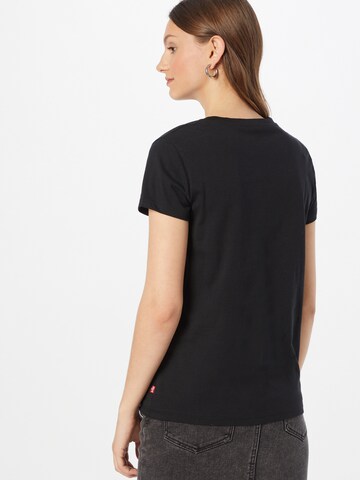 LEVI'S ® Shirt 'The Perfect Tee' in Zwart