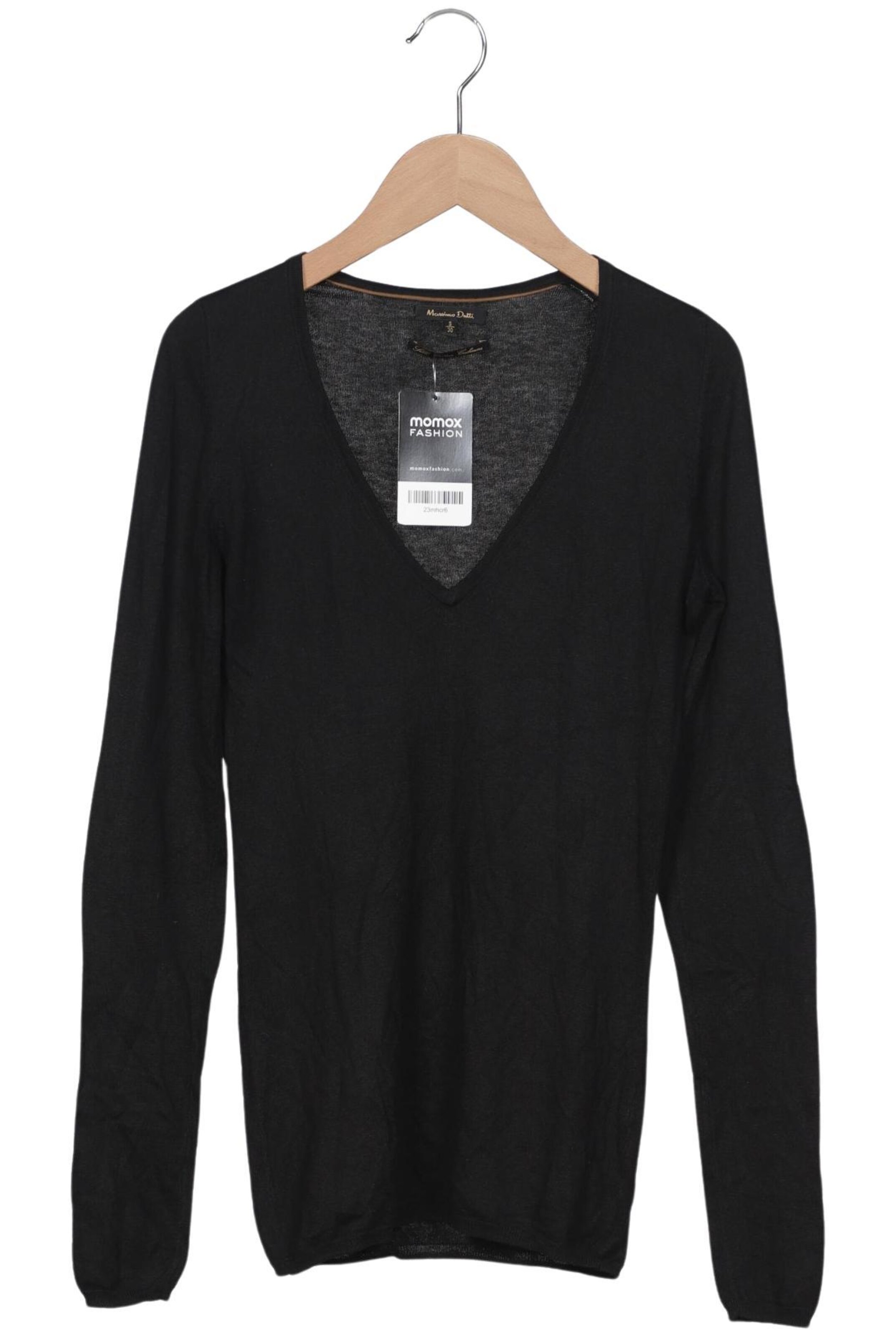 Massimo Dutti Pullover XXXS-XXS in Schwarz: Vorderseite