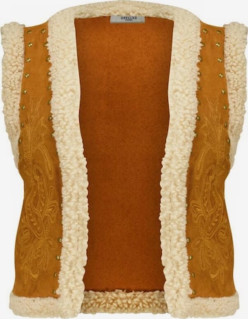 Deeluxe Vest 'LARINA' in Beige: front