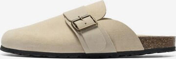 Mule 'OTTO' Bianco en beige : devant