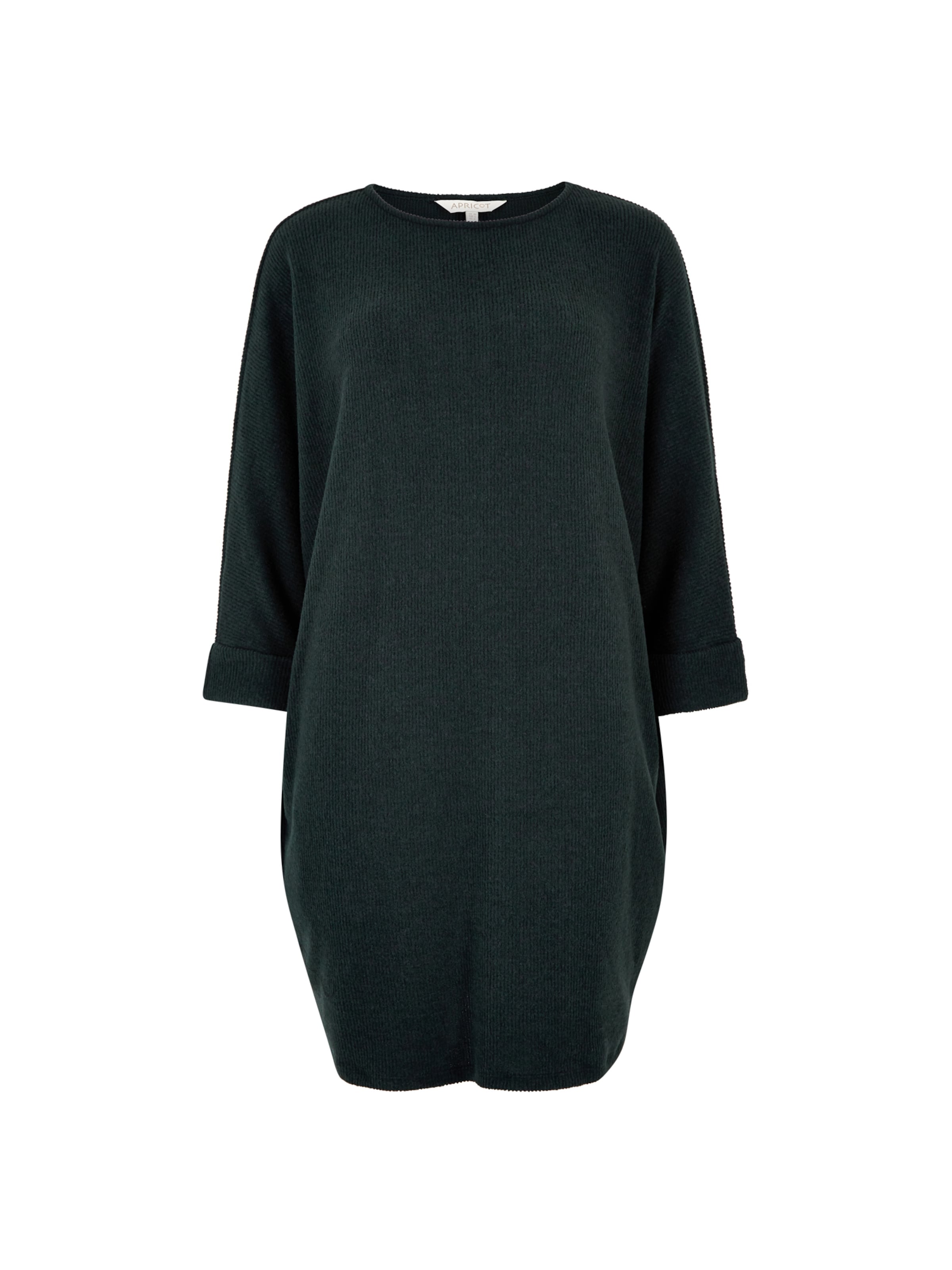 Apricot Kleid in Grün: Vorderseite