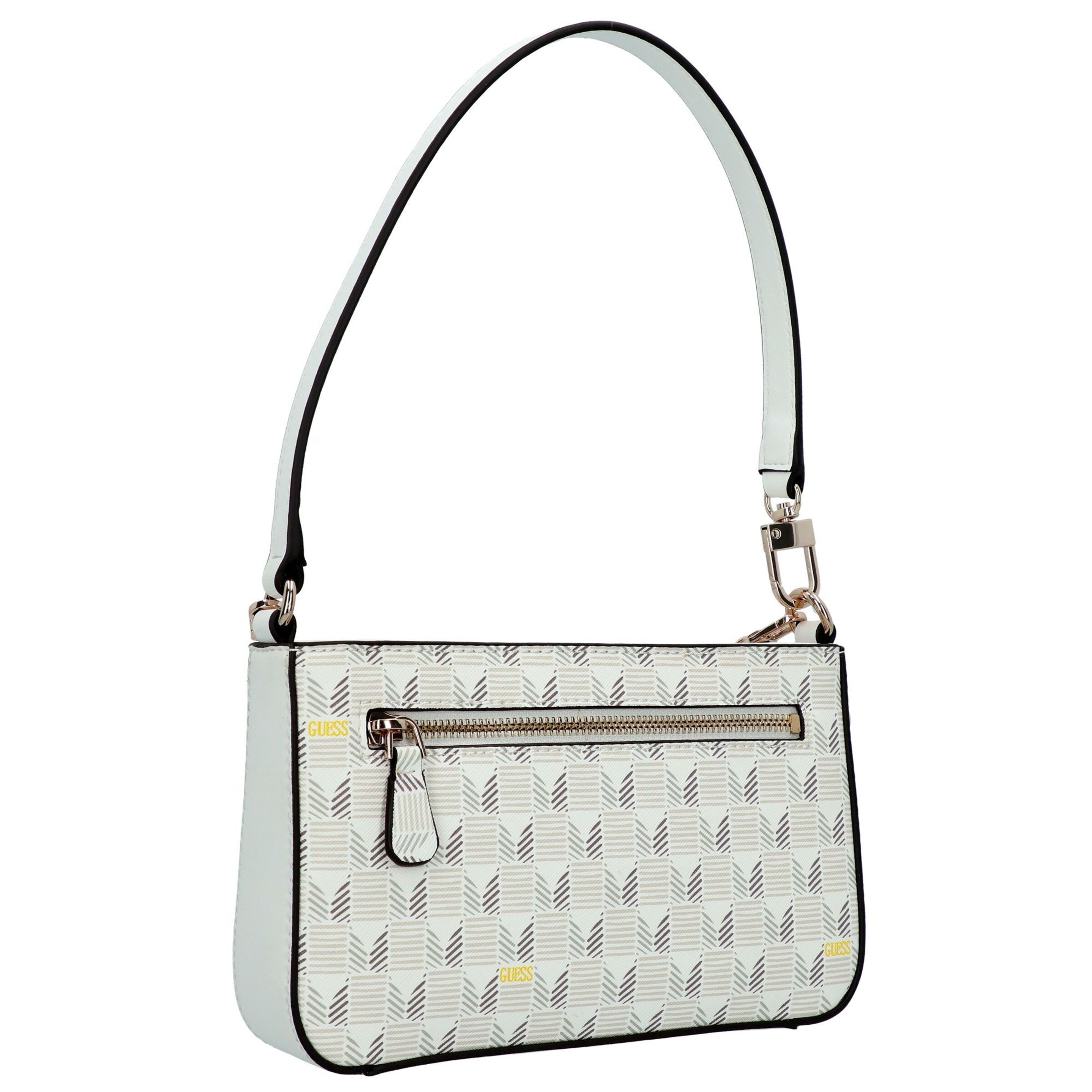 Borsa a spalla 'G Wave II' di GUESS in bianco
