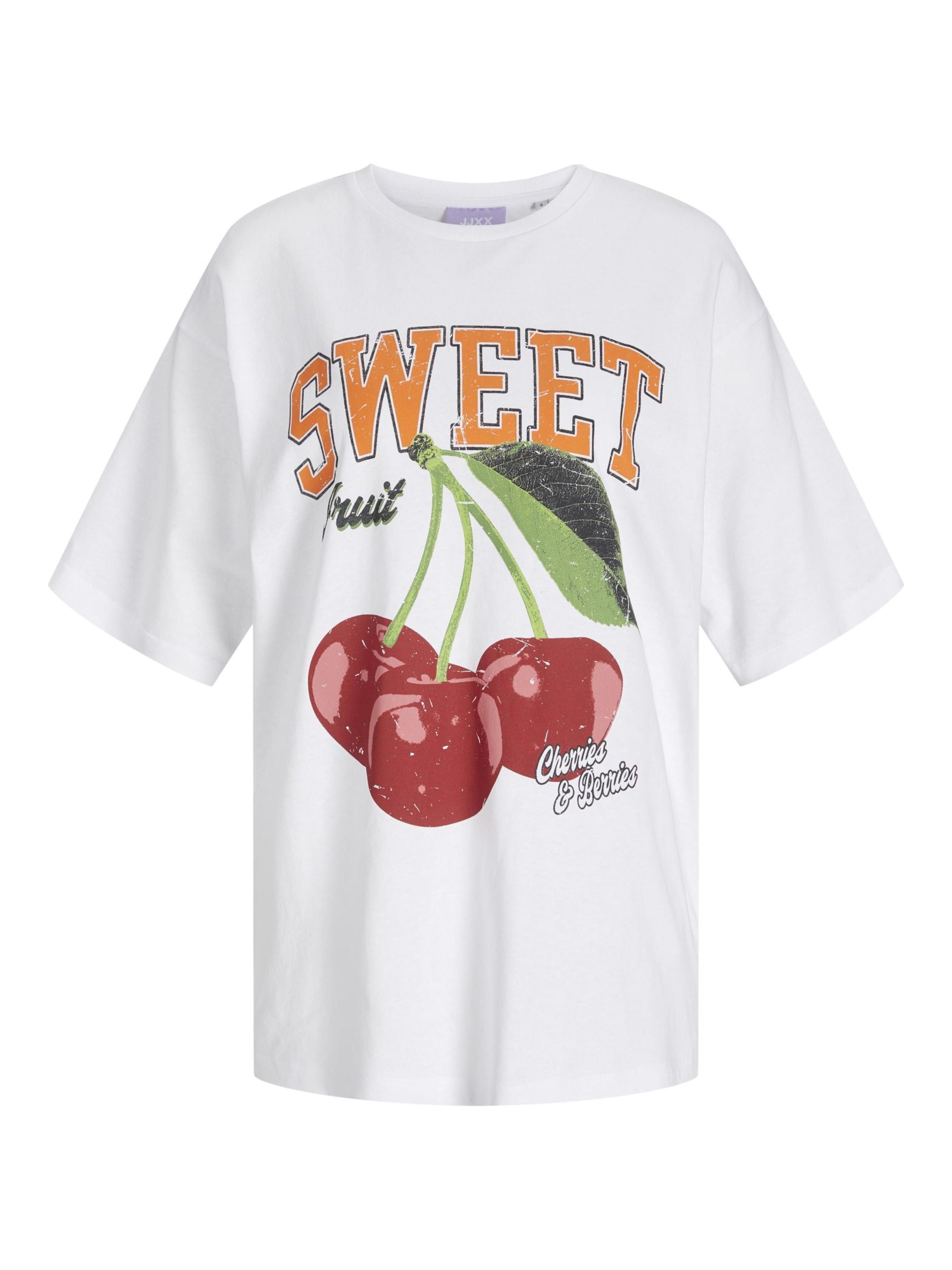 JJXX Μπλουζάκι 'JXMillow' σε λευκό: μπροστά