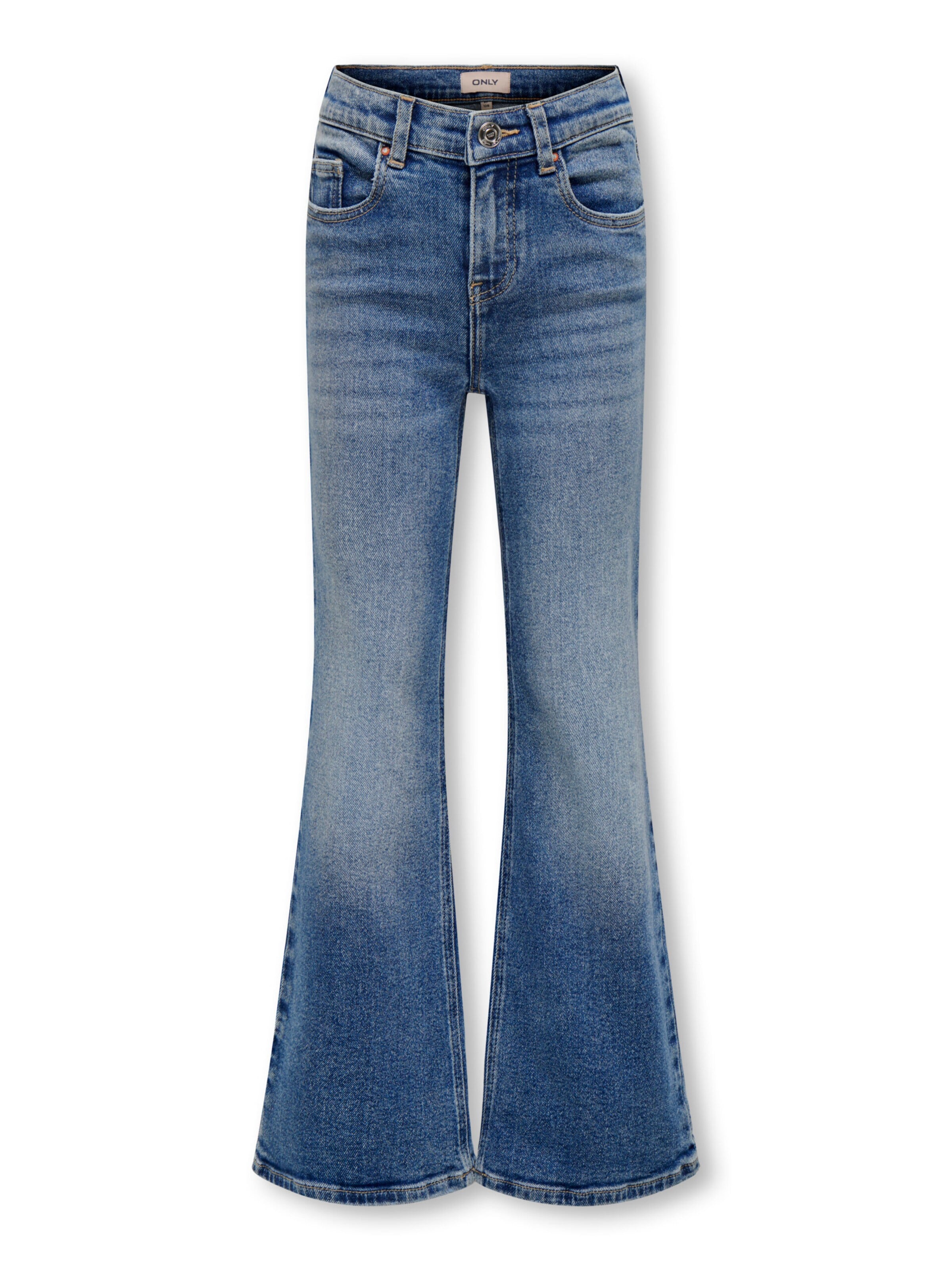 ONLY Flared Jeans 'Juicy' in Blauw: voorkant