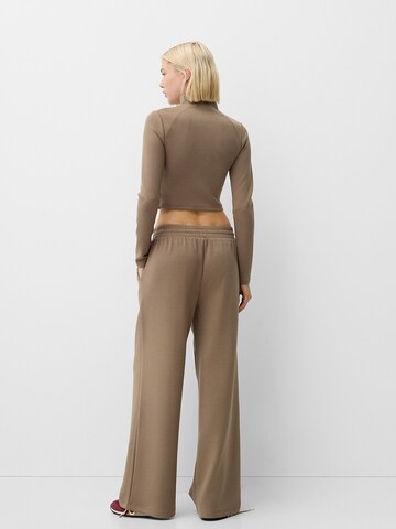 Bershka Sweatshirt in Beige