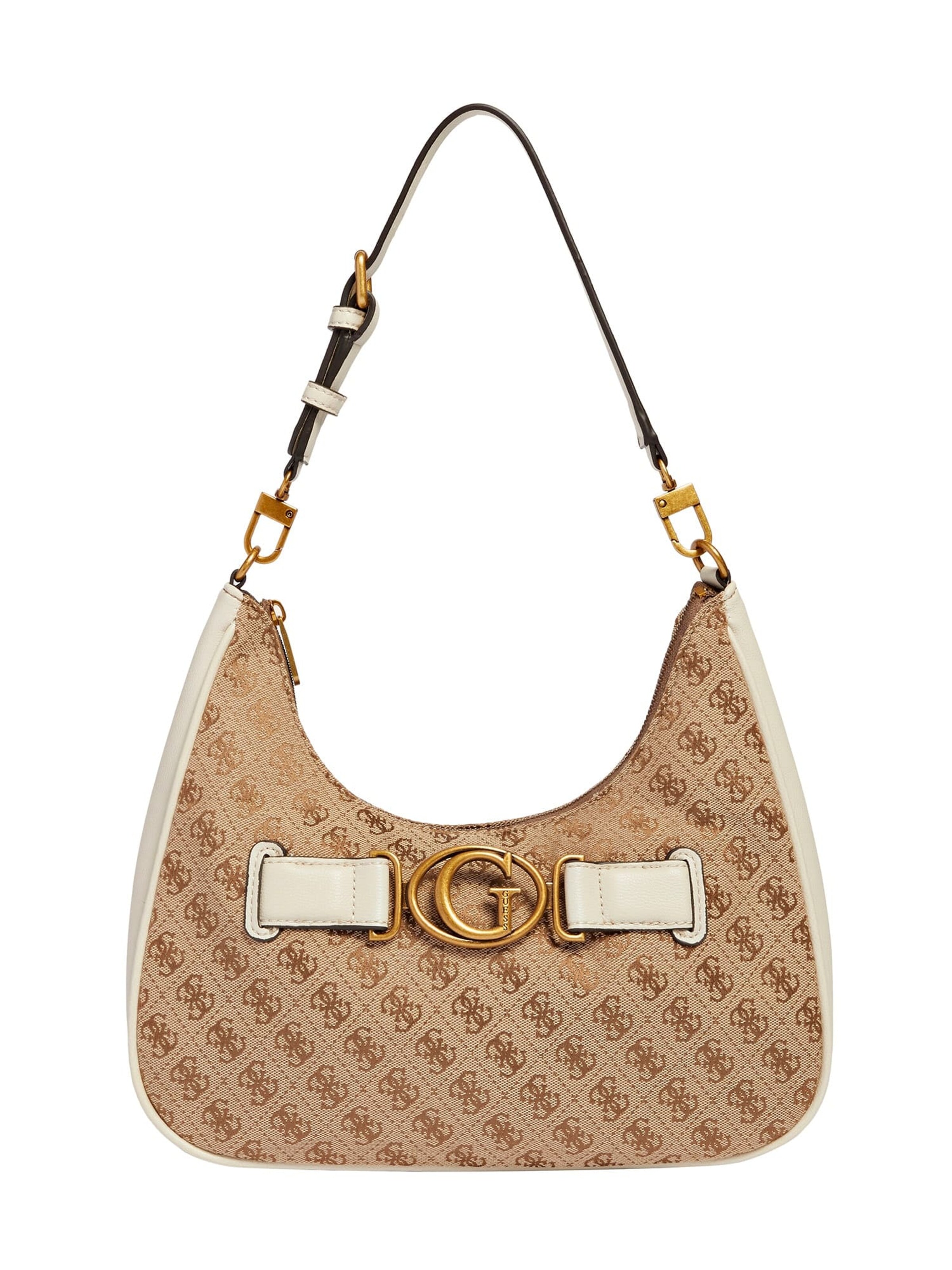 Frauen Taschen & Rucksäcke GUESS Schultertasche 'AVIANA' in Beige, Creme - CD22095 Frauen Taschen & Rucksäcke GUESS Schultertasche 'AVIANA' in Beige, Creme - CD22095