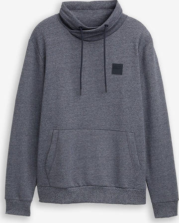 TOM TAILOR - Sweatshirt em cinzento: frente