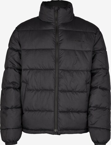 Cleptomanicx Winter Jacket 'Dom' in Grey: front