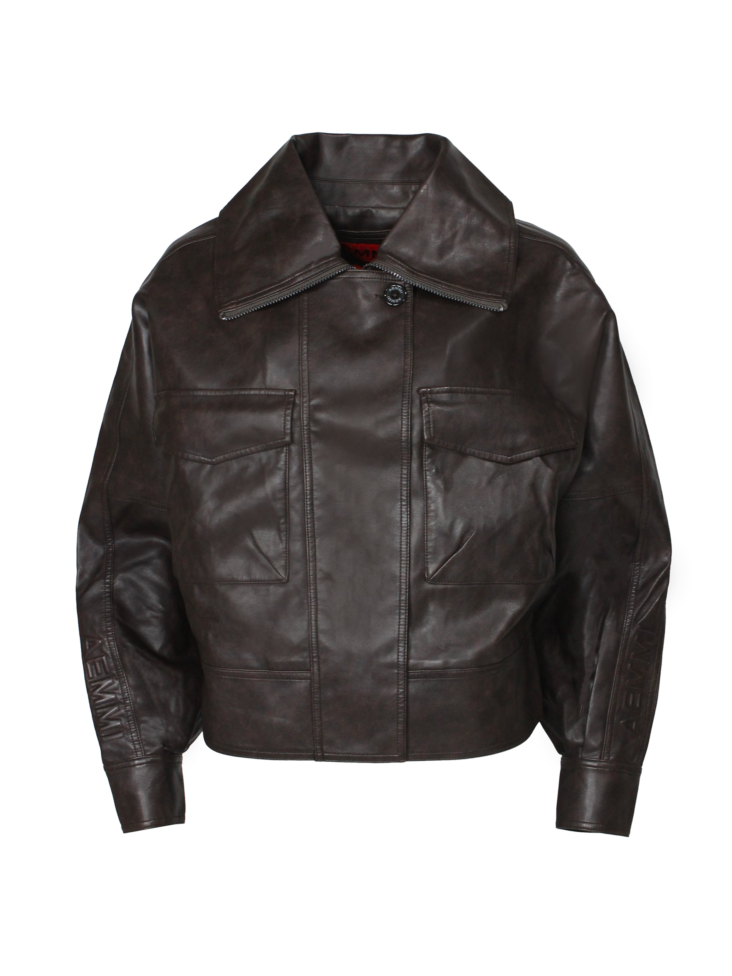 AEMMI Between-Season Jacket in Brown: front