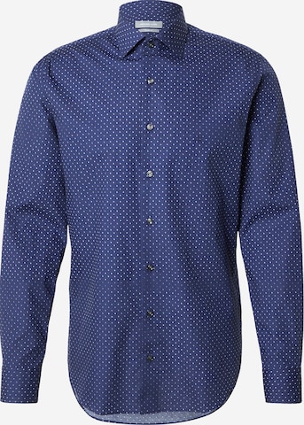 Michael Kors Slim Fit Paita värissä sininen: etupuoli