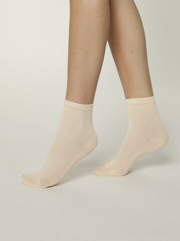 Chaussettes ' Unisex Colour Farbige Sneaker kurz Frottesohle ' Nur Die en vert