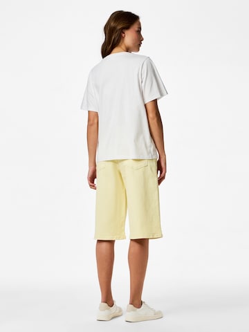 T-shirt PIECES en blanc