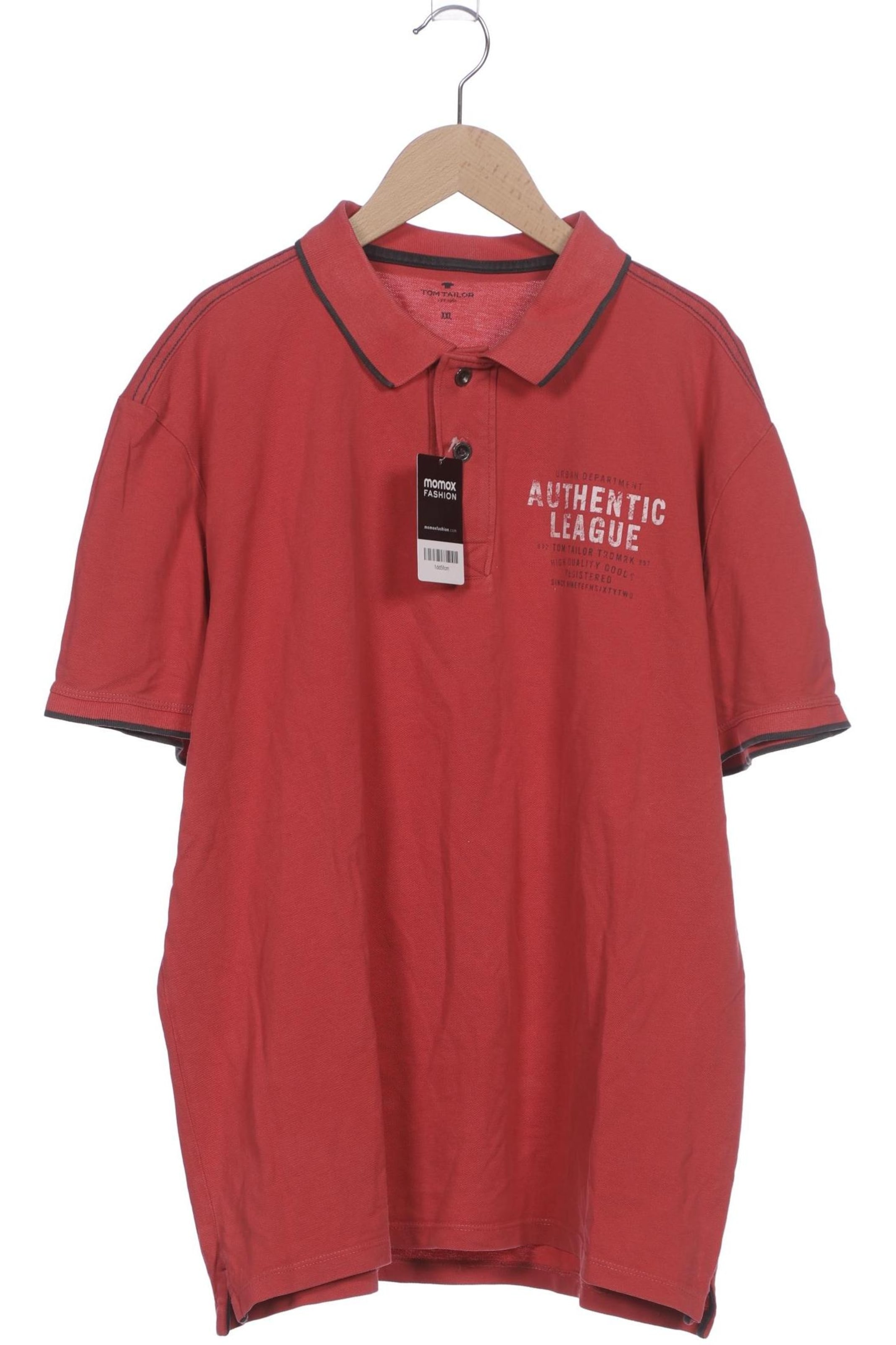 TOM TAILOR Poloshirt XXL in Rot: Vorderseite