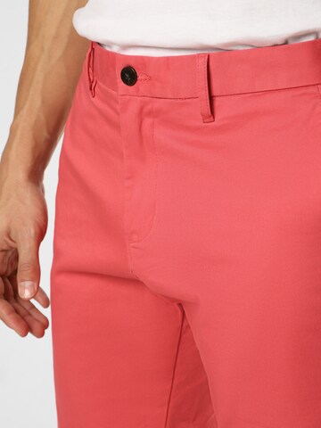 TOMMY HILFIGER Regular Chino Pants 'Harlem' in Red