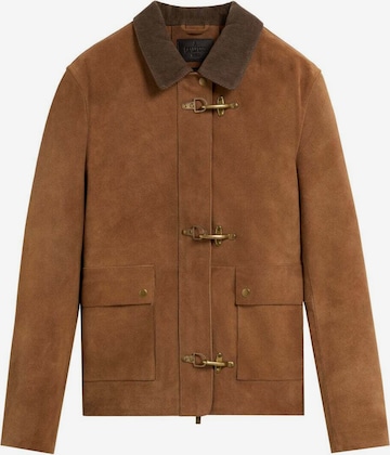 ScalpersDirndl jakna ' ' - smeđa boja: prednji dio