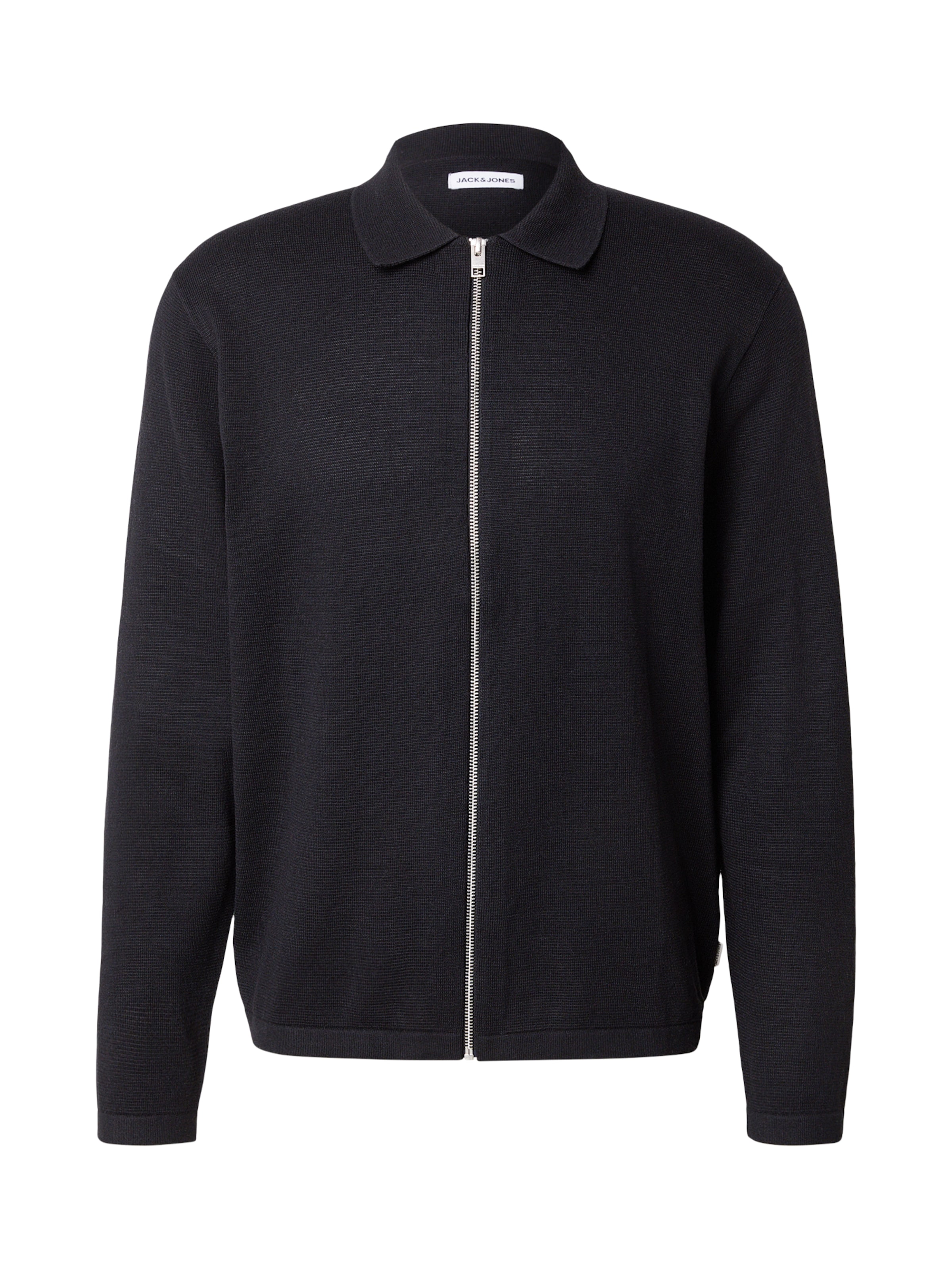 JACK & JONES - Cárdigan 'JJCOLE' en negro: frente