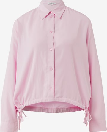 s.Oliver Blouse in Roze: voorkant