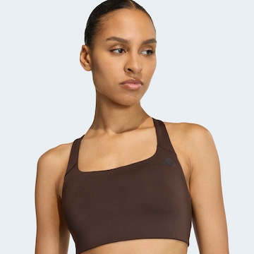 ADIDAS PERFORMANCE Sport-BH 'Optime' in Braun