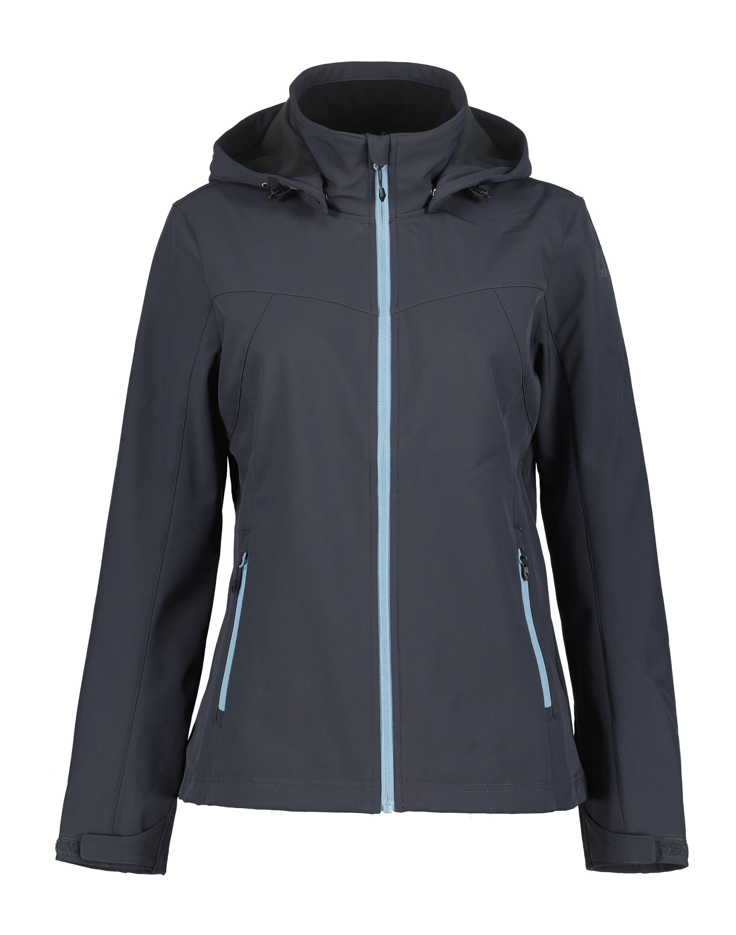 ICEPEAK Funktionsjacke in Grau: Vorderseite