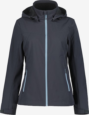 ICEPEAK Outdoor Jacket in Grey: front