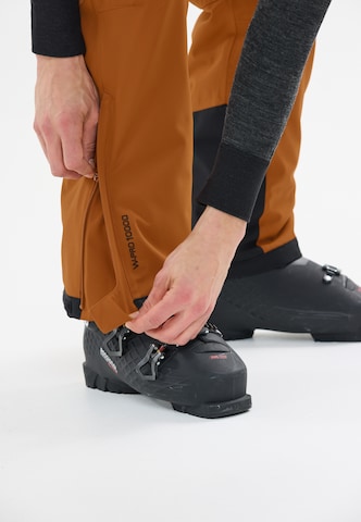 Whistler Regular Sports trousers 'Drizzle' in Brown