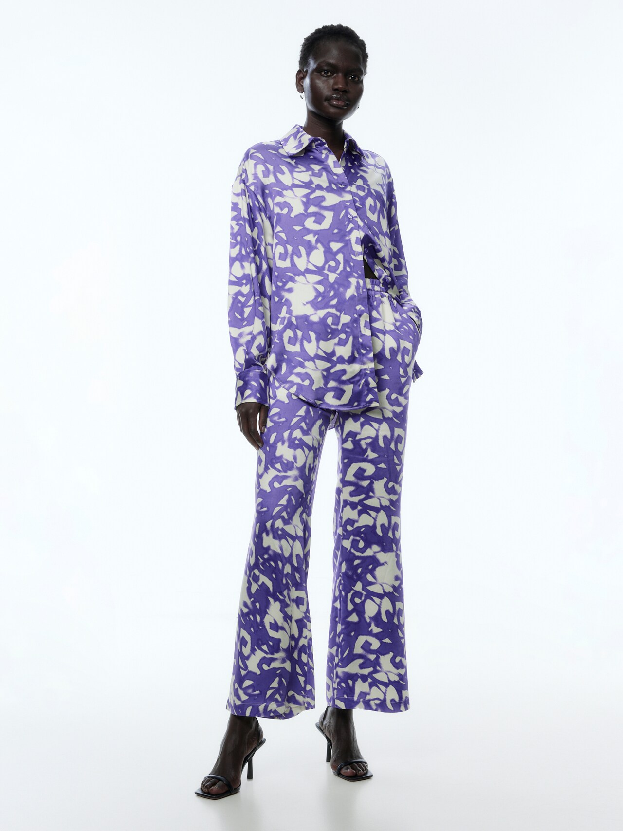 EDITED Broek 'Stina' Lila