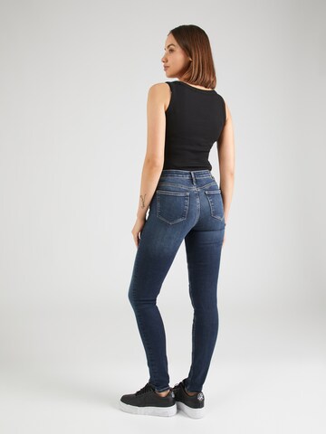 Coupe slim Jean 'MID RISE SKINNY' Calvin Klein Jeans en bleu