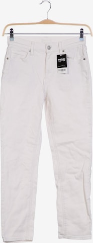 UNIQLO Jeans in 24 in White: front