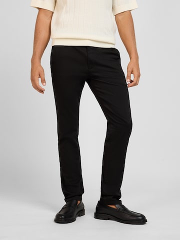 Pittman Slimfit Chinohose 'Andrew' in Schwarz