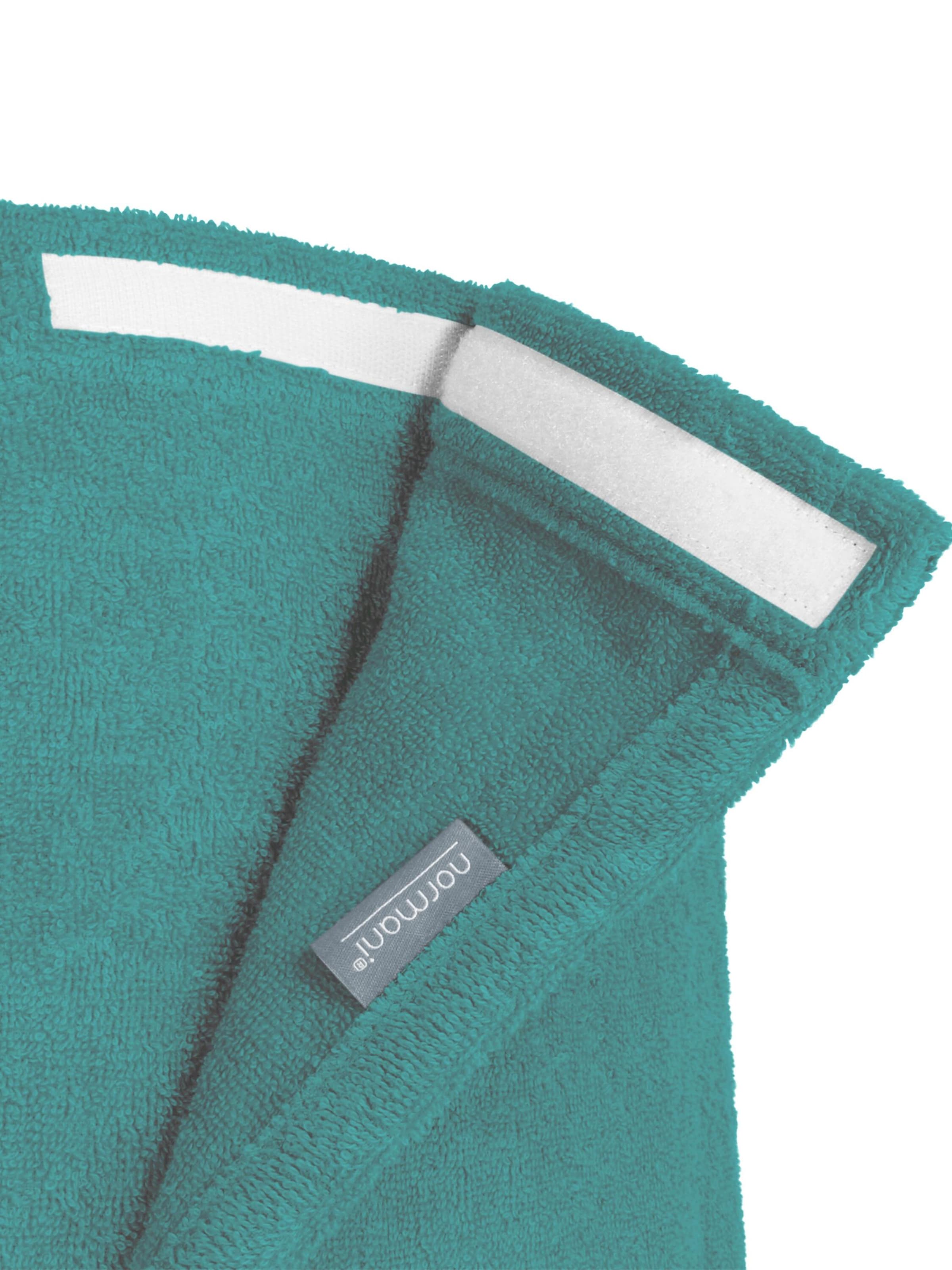 normani Badjas kort 'Mardin' in Blauw