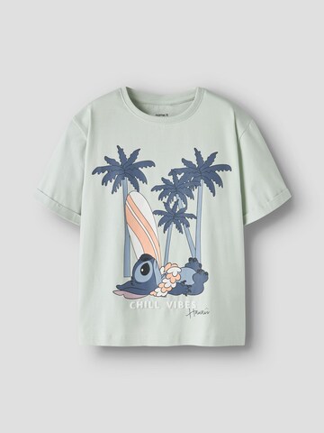 NAME IT - Camiseta 'Stitch' en verde