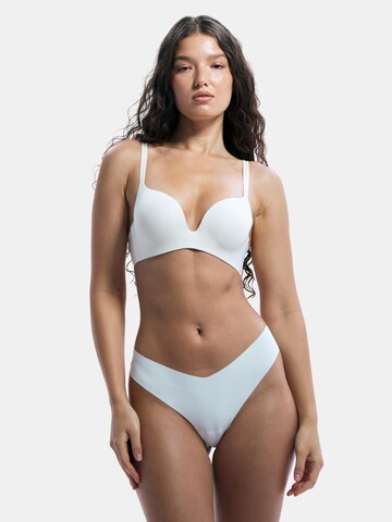 GOD SAVE QUEENS Push-up BH 'Second Skin Teardrop Push Up Bra' in Beige
