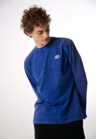 ET Nos Shirt in Blauw: voorkant