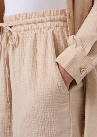 Regular Pantalon QS en beige