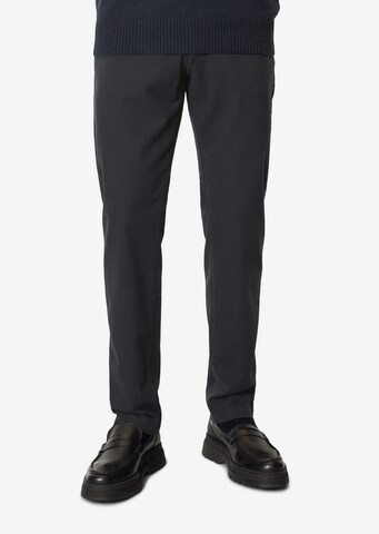 Marc O'Polo Tapered Pants 'OSBY' in Grey: front