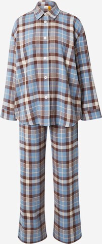 BeckSöndergaard Pyjama in Blauw: voorkant