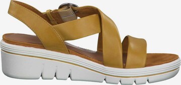 MARCO TOZZI Strap Sandals in Yellow