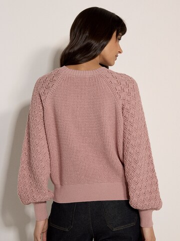 Pull-over ' ' Apricot en rose