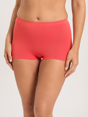 Hanro Boyshorts ' Touch Feeling ' in Red: front